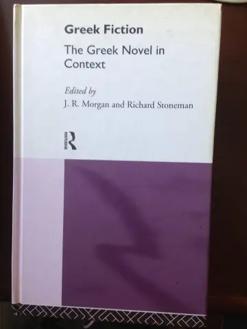 Cover of Greek Fiction