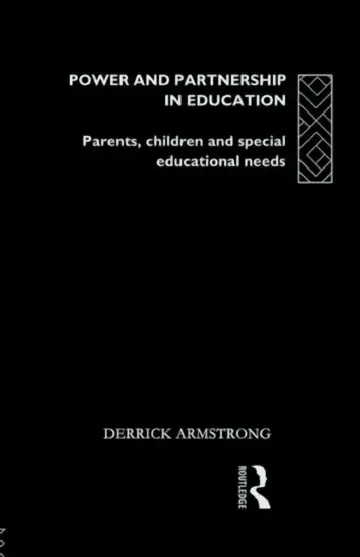 Cover of Power and Partnership in Education