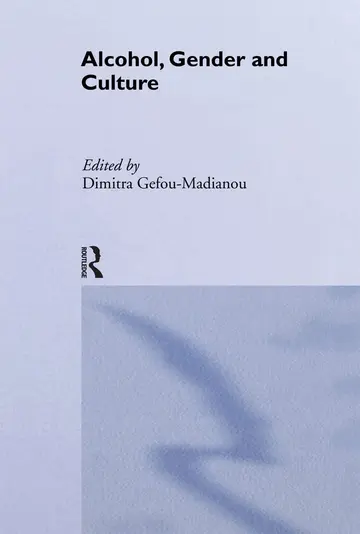 Cover of Alcohol, Gender and Culture