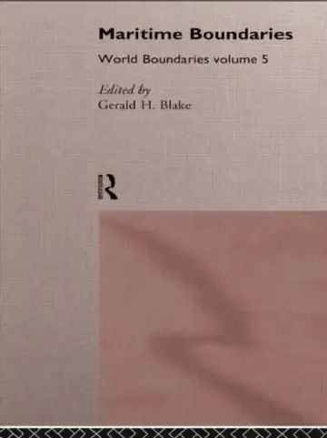 Cover of Maritime Boundaries
