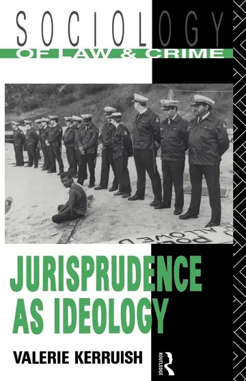 Cover of Jurisprudence as Ideology