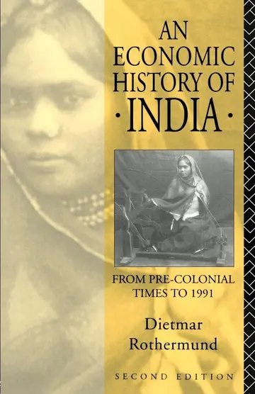 Cover of An Economic History of India