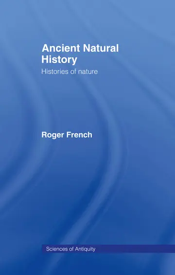 Cover of Ancient Natural History