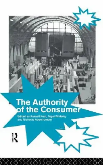 Cover of The Authority of the Consumer
