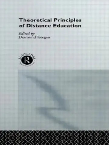 Cover of Theoretical Principles of Distance Education