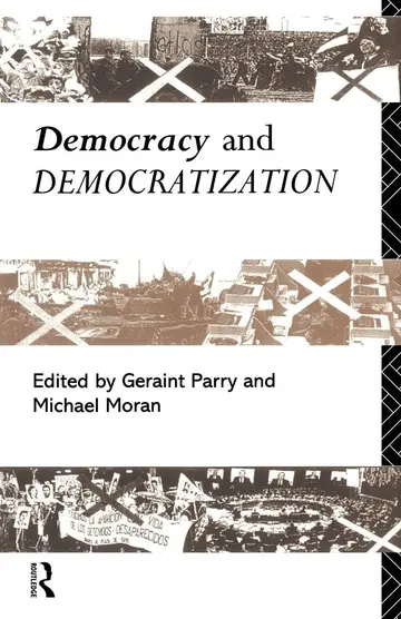 Cover of Democracy and Democratization