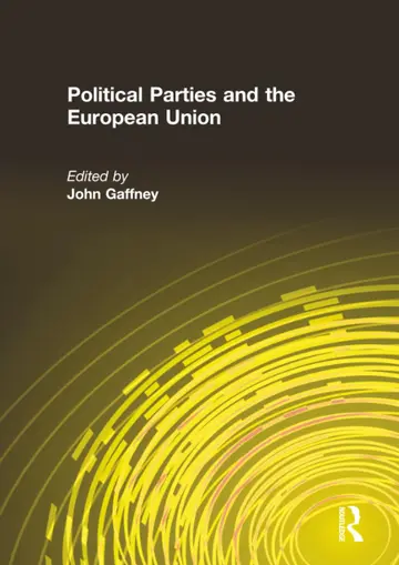 Cover of Political Parties and the European Union