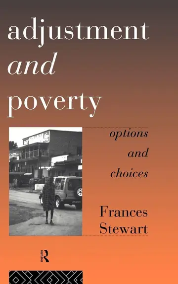 Cover of Adjustment and Poverty