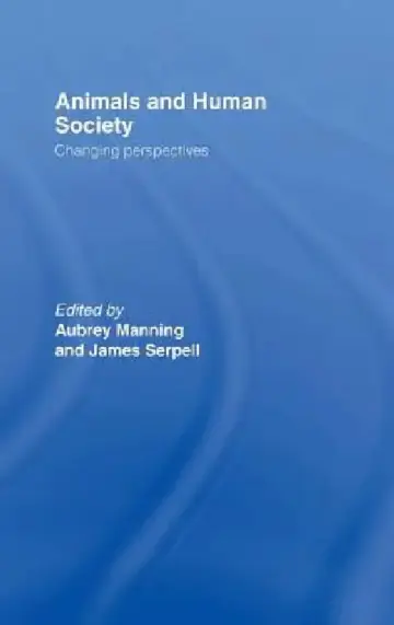 Cover of Animals and Human Society