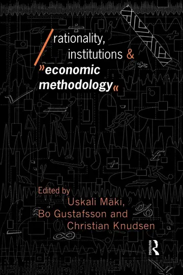 Cover of Rationality, Institutions and Economic Methodology