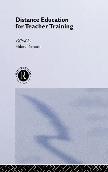 Cover of Distance Education for Teacher Training