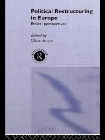 Cover of Political Restructuring in Europe