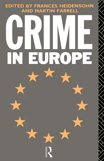 Cover of Crime in Europe