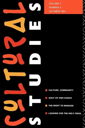 Cover of Cultural Studies Issue 3 (7)