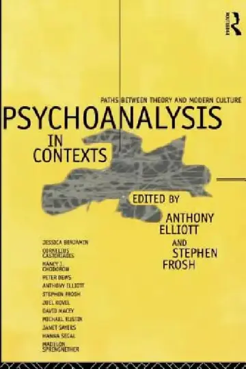 Cover of Psychoanalysis in Context