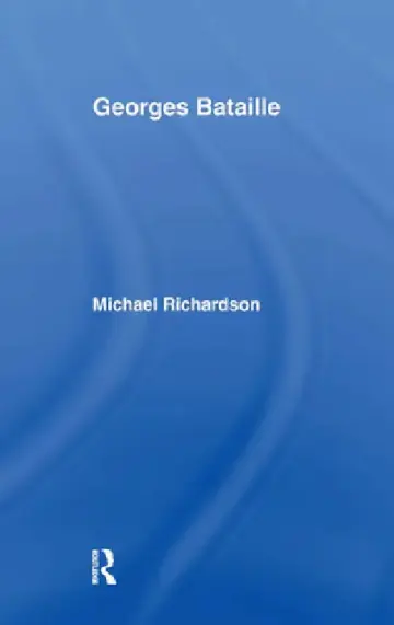 Cover of Georges Bataille
