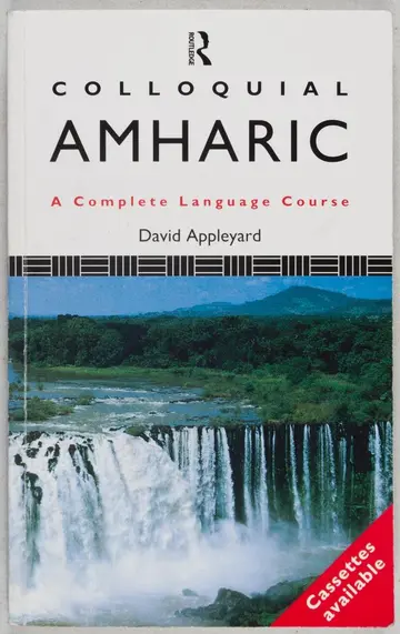 Cover of Colloquial Amharic