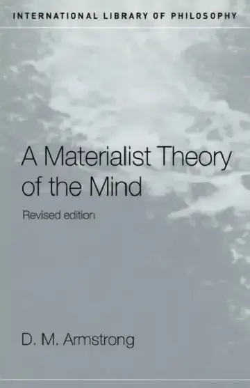 Cover of A Materialist Theory of the Mind