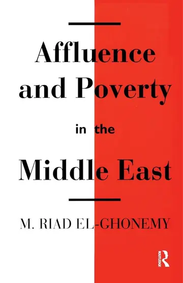 Cover of Affluence and Poverty in the Middle East