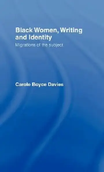 Cover of Black Women, Writing and Identity