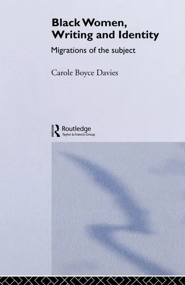 Cover of Black Women, Writing and Identity