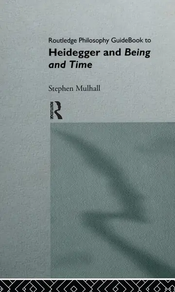 Cover of Routledge Philosophy GuideBook to Heidegger and Being and Time