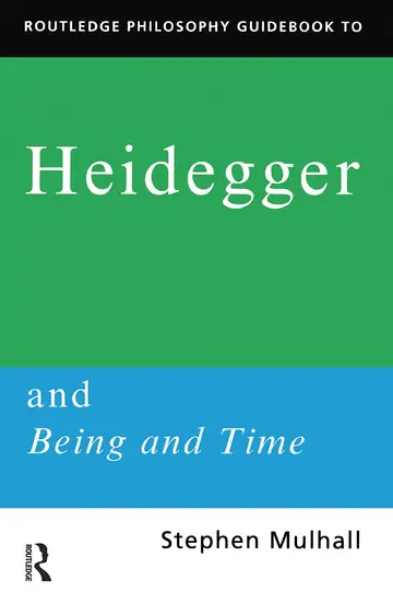 Cover of Routledge Philosophy GuideBook to Heidegger and Being and Time