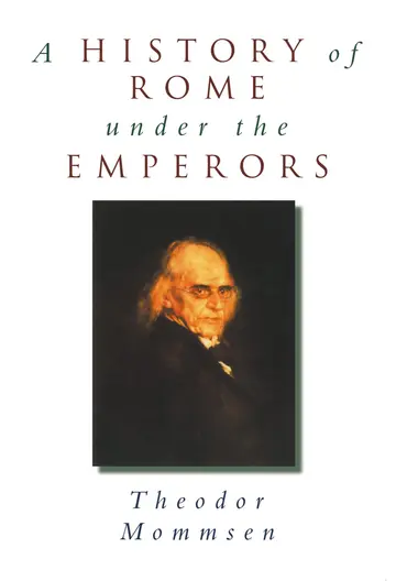 Cover of A History of Rome Under the Emperors