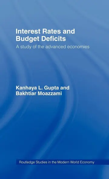 Cover of Interest Rates and Budget Deficits