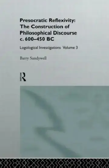 Cover of Presocratic Reflexivity