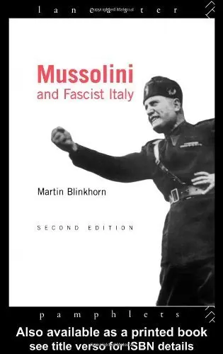Cover of Mussolini and Fascist Italy