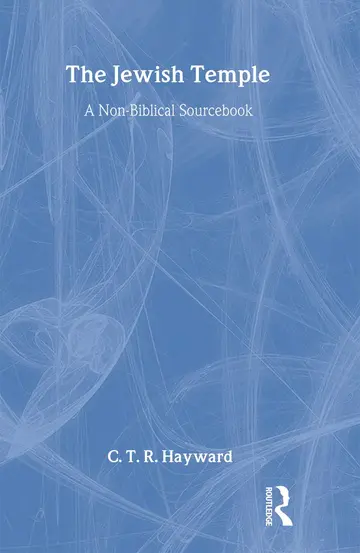 Cover of The Jewish Temple