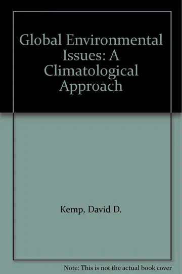 Cover of Global Environmental Issues