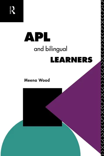 Cover of Apl and Bilingual Learners