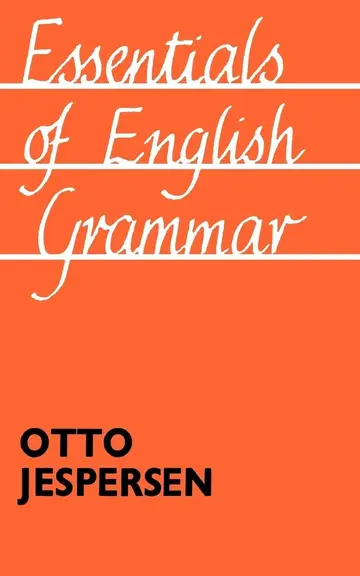 Cover of Essentials of English Grammar, 25th Impression, 1987