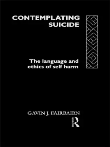 Cover of Contemplating Suicide