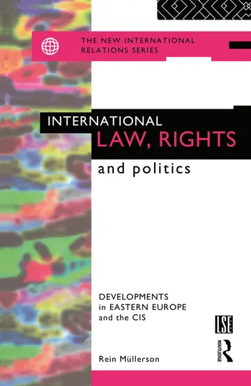 Cover of International Law, Rights and Politics