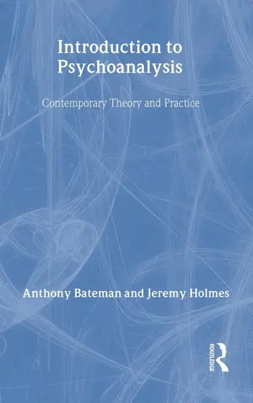 Cover of Introduction to Psychoanalysis