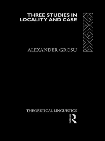 Cover of Three Studies in Locality and Case