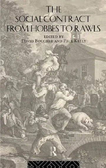 Cover of The Social Contract from Hobbes to Rawls