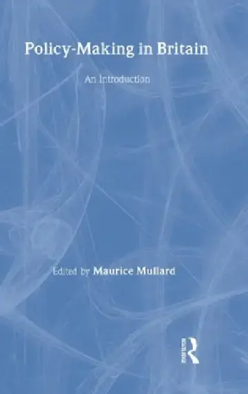 Cover of Policy-Making in Britain
