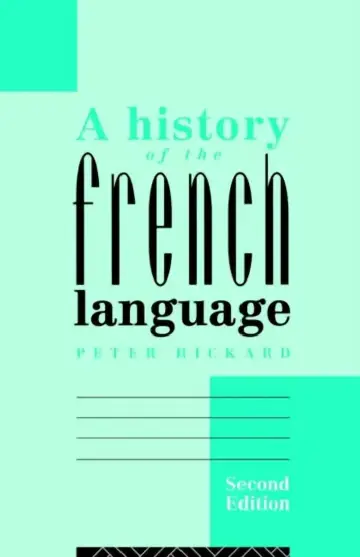 Cover of A History of the French Language