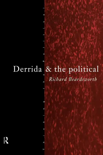 Cover of Derrida & the Political