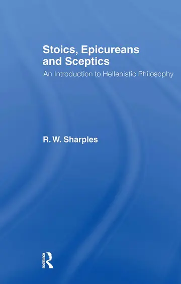 Cover of Stoics, Epicureans and Sceptics
