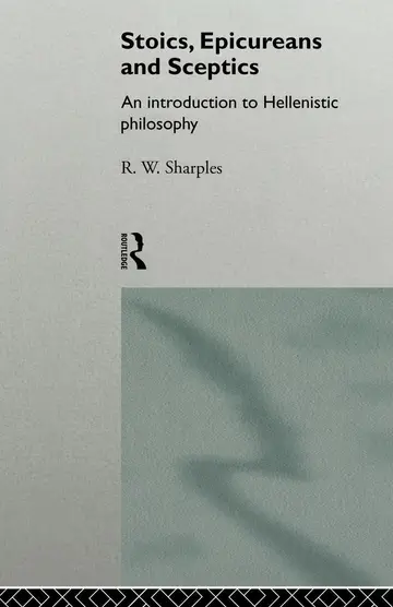 Cover of Stoics, Epicureans and Skeptics