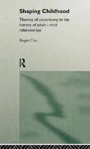 Cover of Shaping Childhood