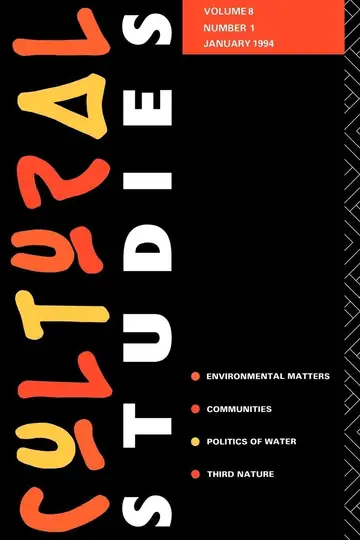 Cover of Cultural Studies (8)