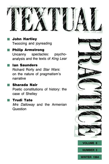 Cover of Textual Practice (8)