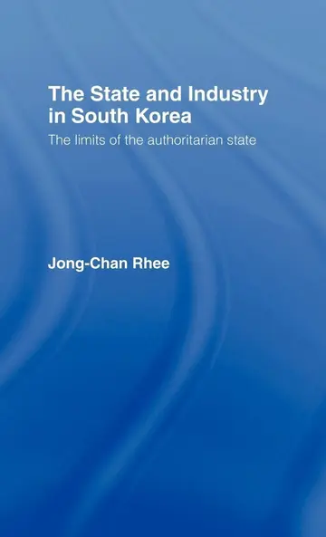 Cover of The State and Industry in South Korea