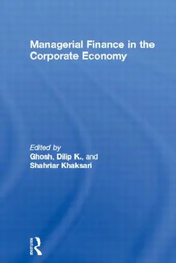 Cover of Managerial Finance in the Corporate Economy